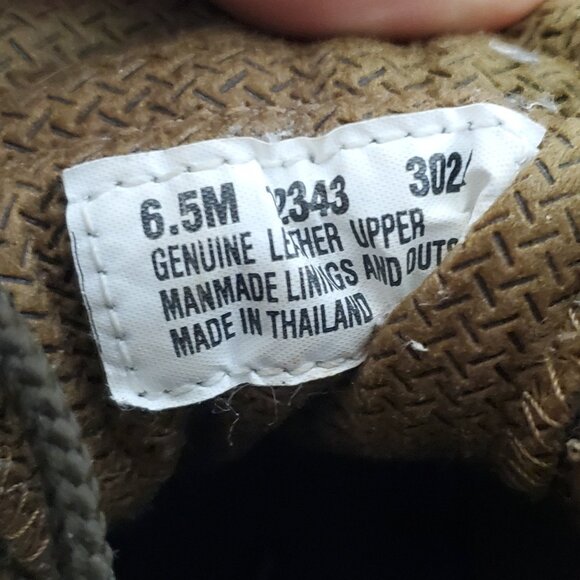 Womens Timberland Brown Ankle Lace Up Boots Size 6.5M - Picture 6 of 9